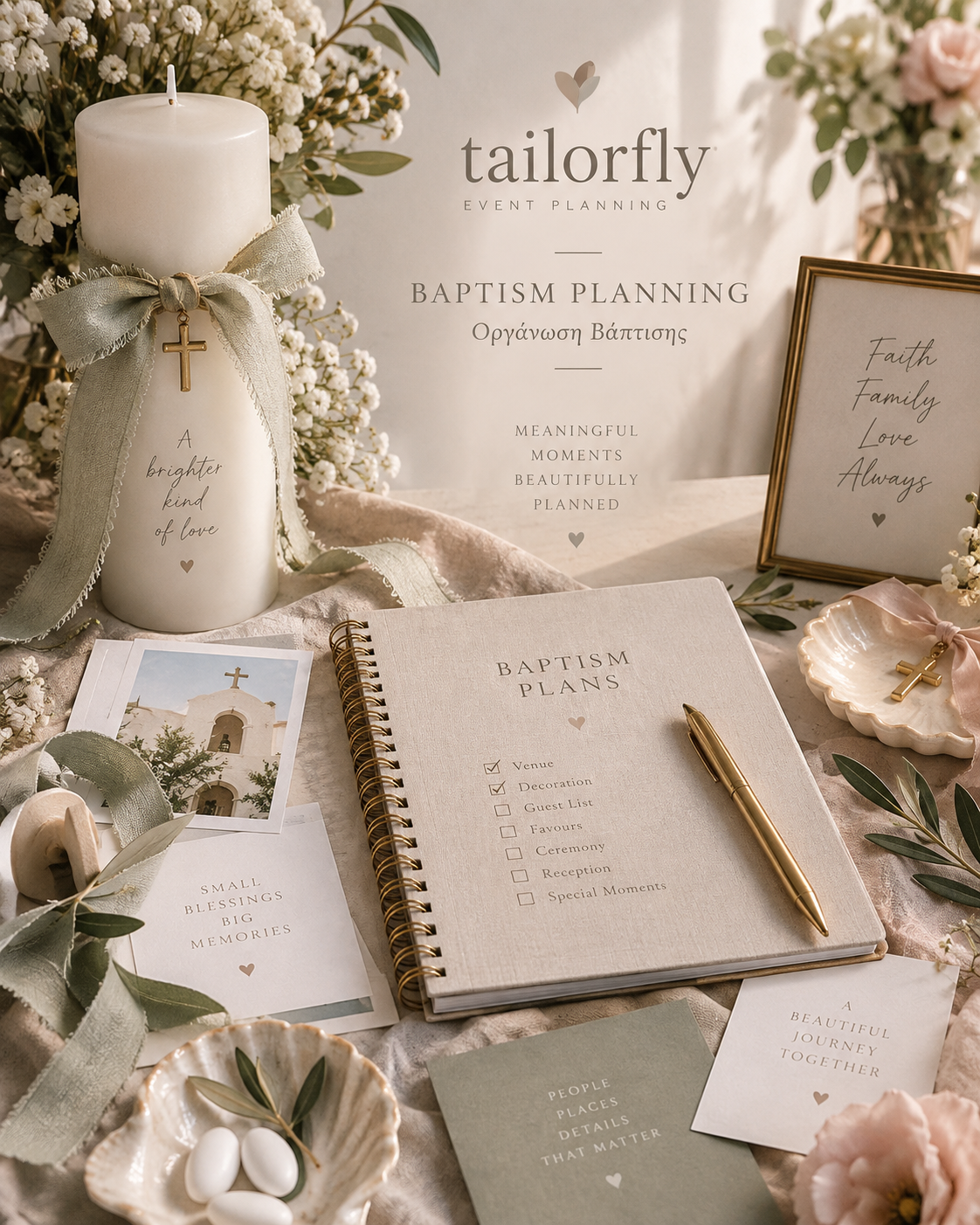 Ραντεβού Οργάνωσης Βάπτισης | Baptism Planning Meeting