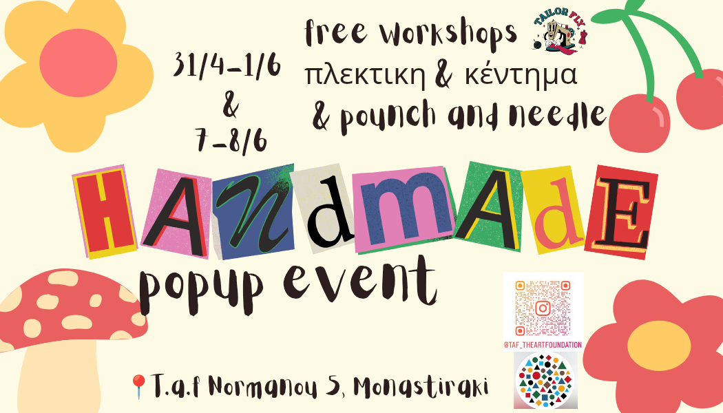 Pop up handmade event