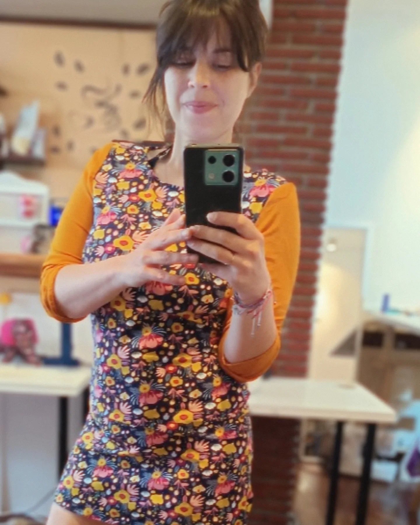 Φόρεμα "Blossom Hug" - Floral Cotton Jersey
