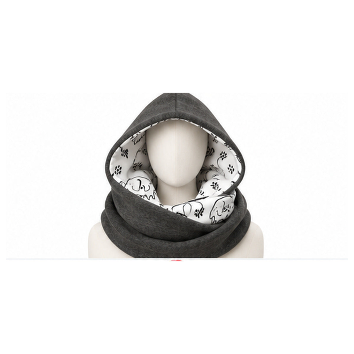 Snood με κουκούλα