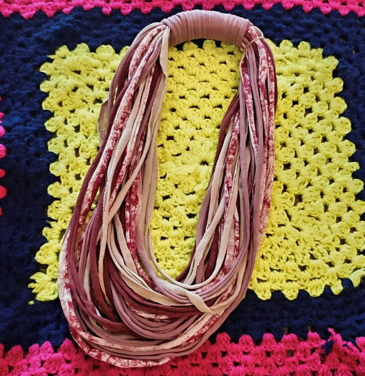 cotton necklace "terra"