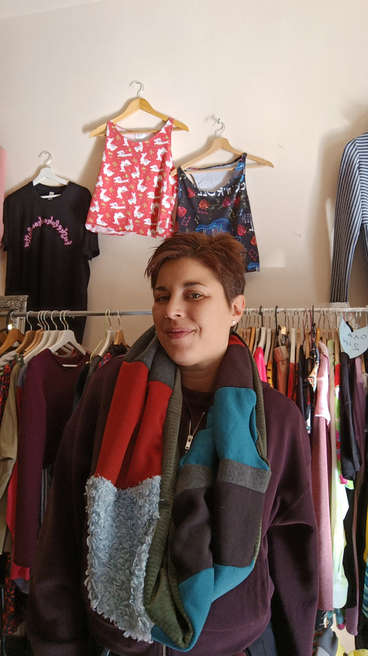 κασκόλ φουλαρι terra