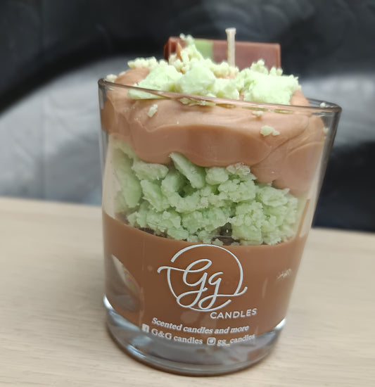 Χειροποίητο κερί "chocolate &Mint Delight"
