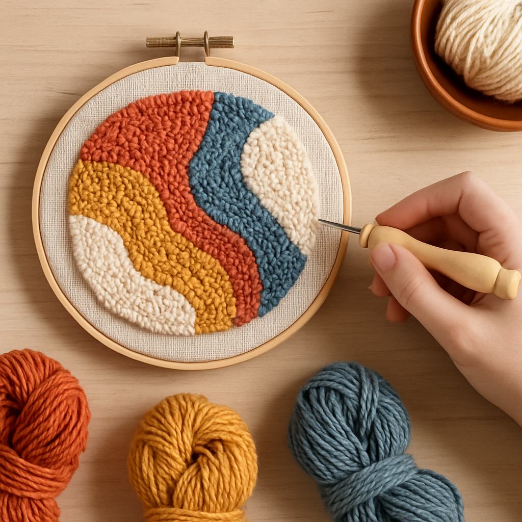 Punch Needle Workshop για Ενήλικες(ταχυρρυθμο)