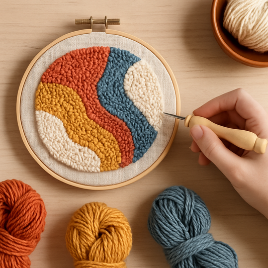 Punch Needle Workshop για Ενήλικες(ταχυρρυθμο)