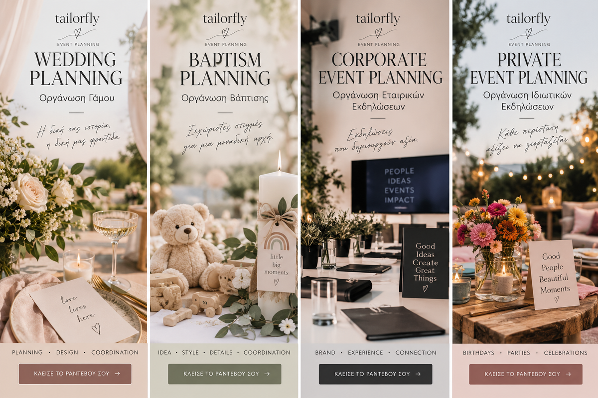 Ραντεβού Οργάνωσης Βάπτισης | Baptism Planning Meeting