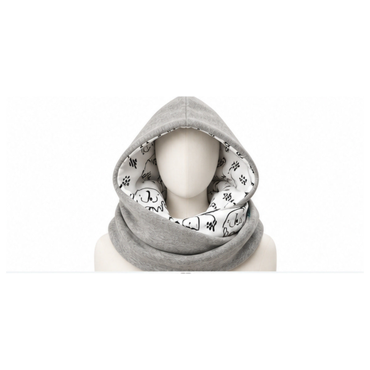 Snood με κουκούλα