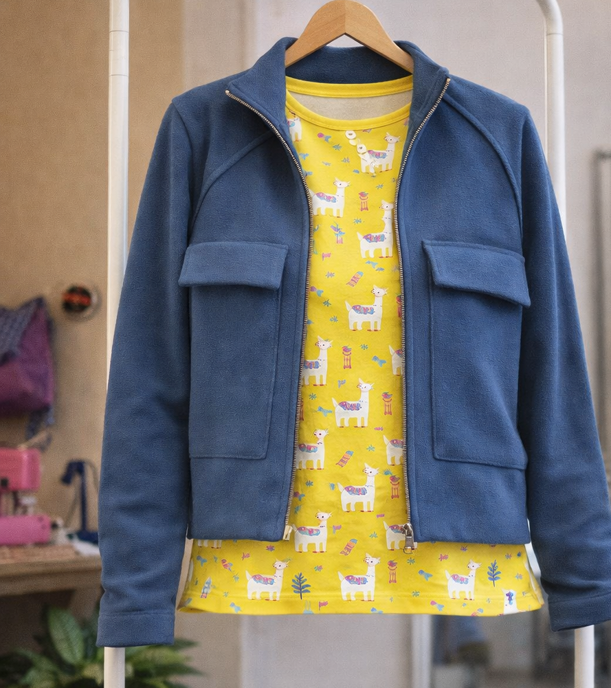 Blue Hug πανωφόρι