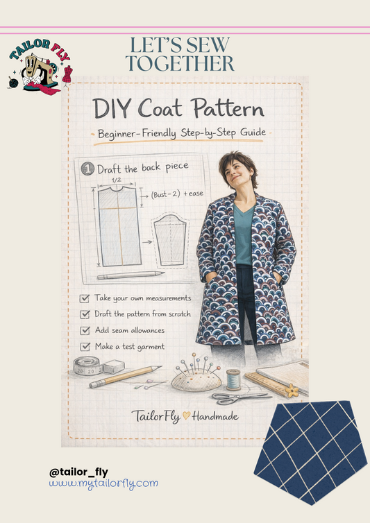 Πώς να Φτιάξεις το Δικό σου Πατρόν Πανωφοριού (Beginner Guide)